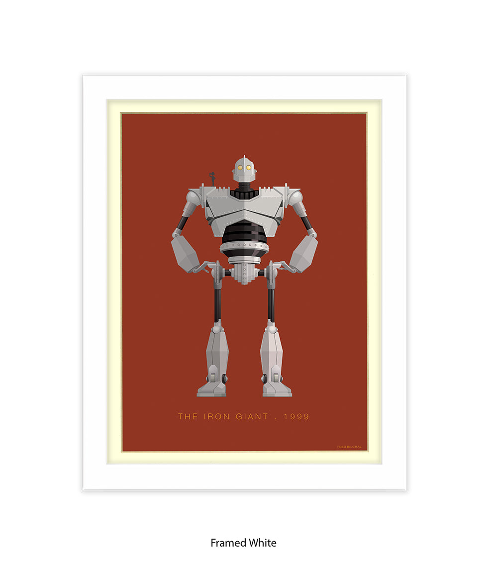 Iron Giant Fred Birchal Art Print