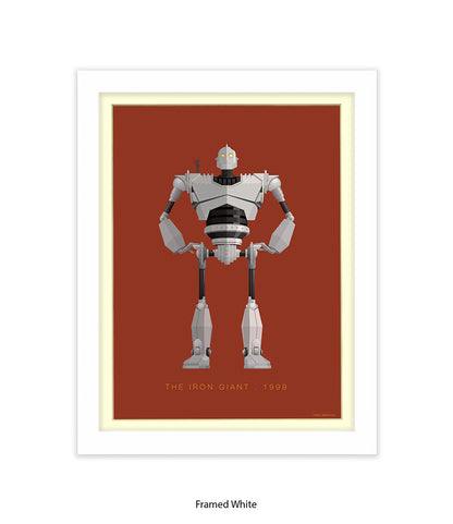 Iron Giant Fred Birchal Art Print