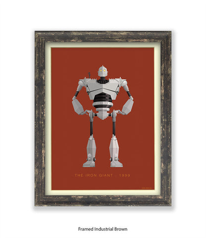 Iron Giant Fred Birchal Art Print