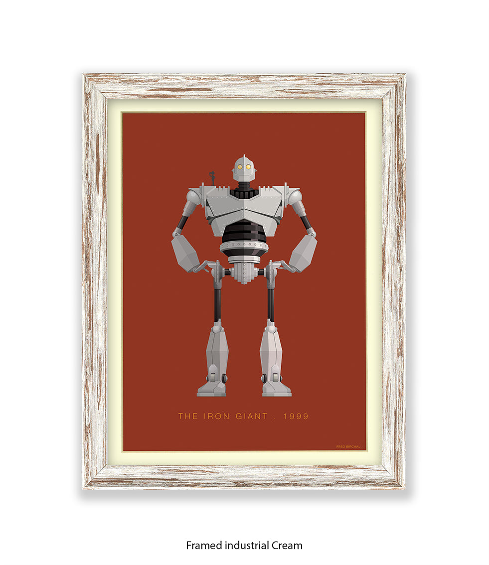 Iron Giant Fred Birchal Art Print