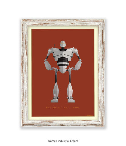 Iron Giant Fred Birchal Art Print
