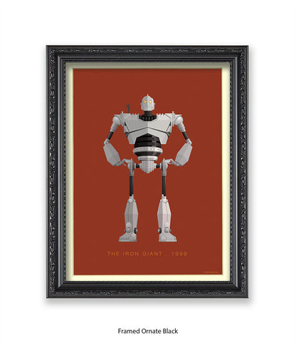 Iron Giant Fred Birchal Art Print