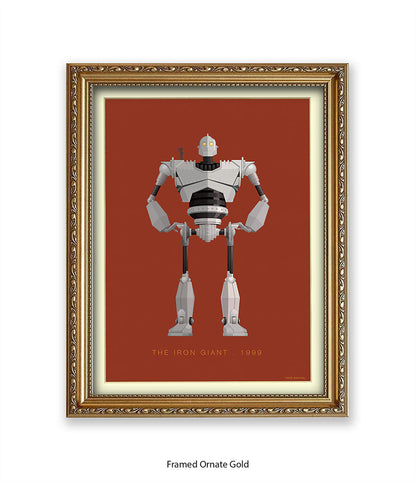 Iron Giant Fred Birchal Art Print