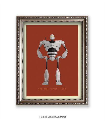 Iron Giant Fred Birchal Art Print