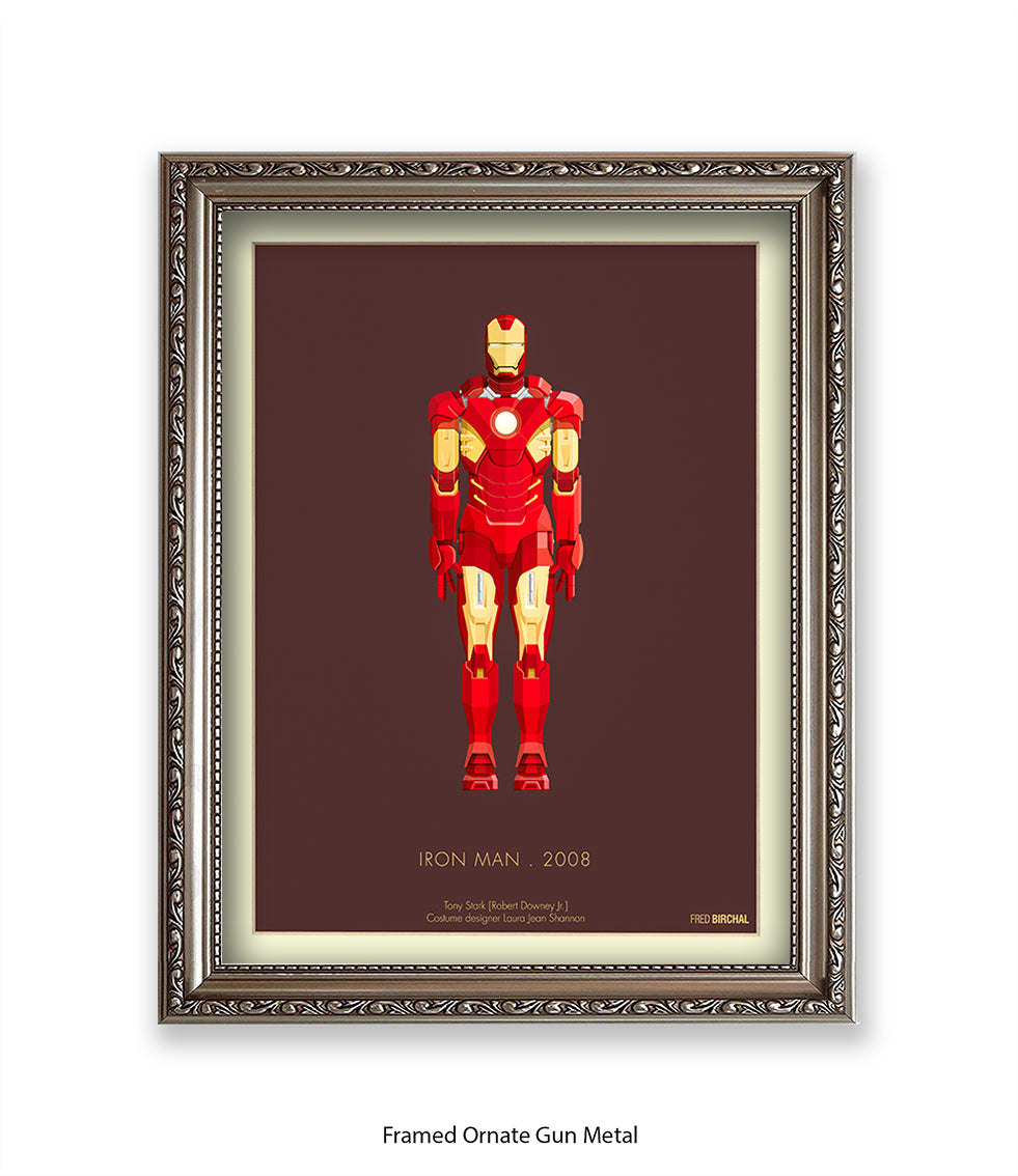 Iron Man Fred Birchal Art Print