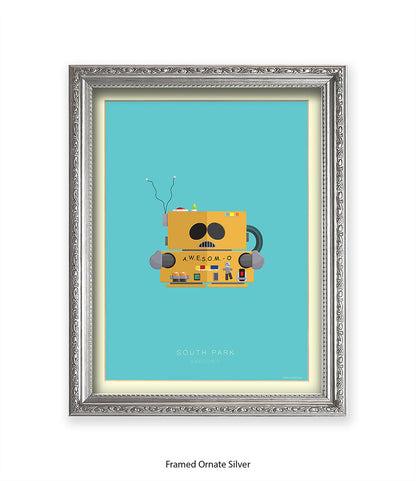 South Park AWSOME O Fred Birchal Art Print