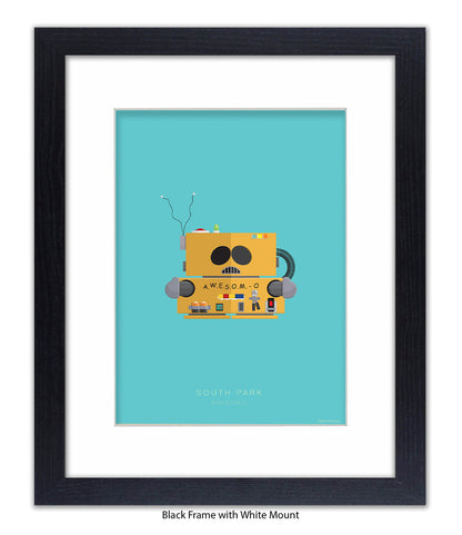South Park AWSOME O Fred Birchal Art Print