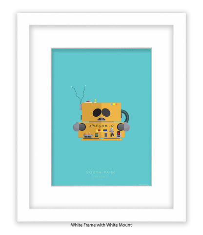 South Park AWSOME O Fred Birchal Art Print