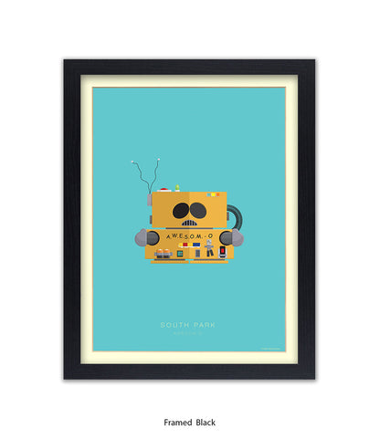 South Park AWSOME O Fred Birchal Art Print