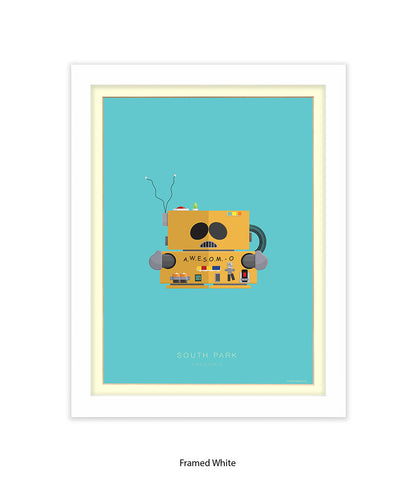South Park AWSOME O Fred Birchal Art Print