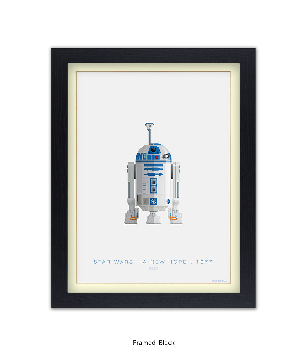 R2 D2 Fred Birchal Art Print
