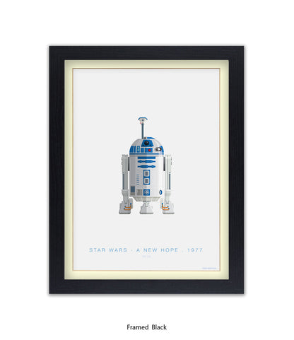 R2 D2 Fred Birchal Art Print