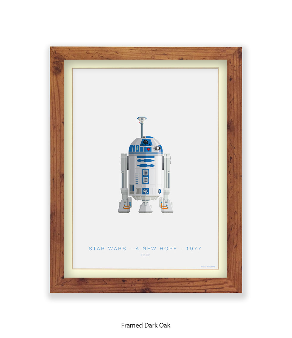 R2 D2 Fred Birchal Art Print