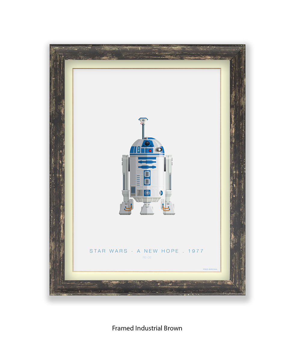R2 D2 Fred Birchal Art Print