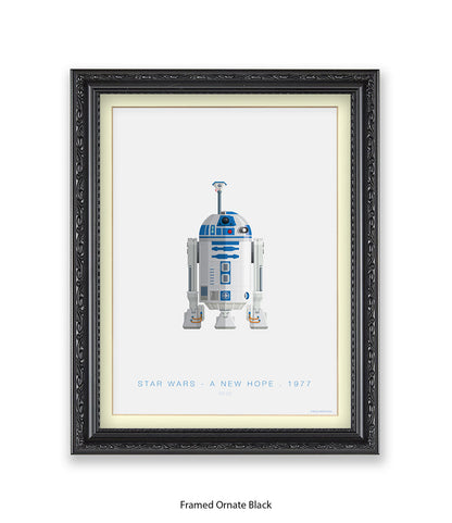 R2 D2 Fred Birchal Art Print