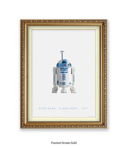 R2 D2 Fred Birchal Art Print