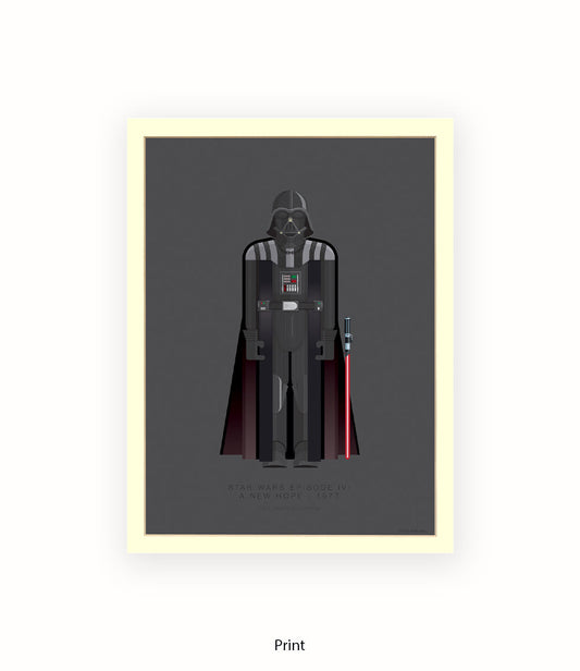 Darth Vader Fred Birchal  Art Print