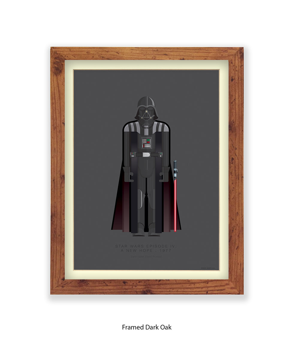 Darth Vader Fred Birchal  Art Print
