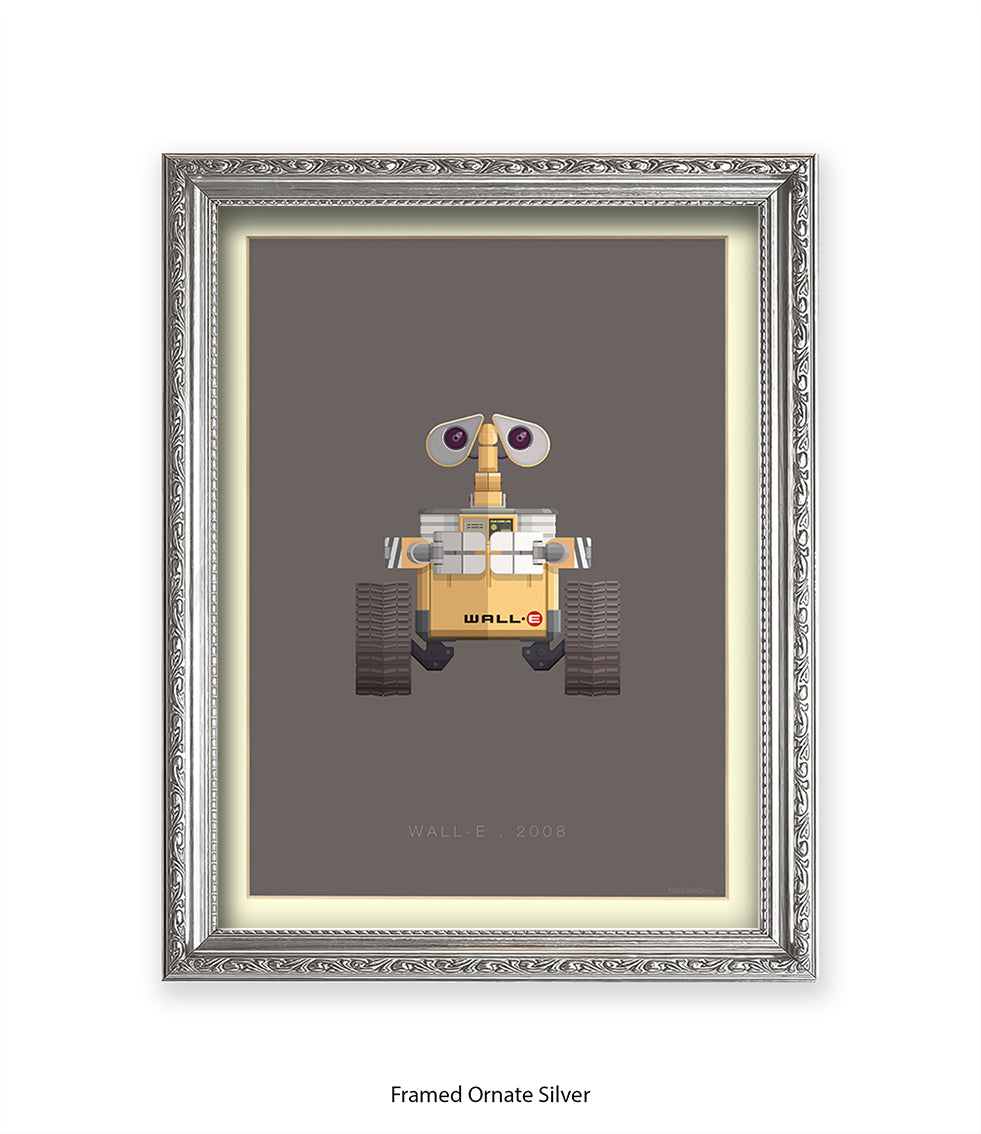 Wall E Tracks Fred Birchal Art Print