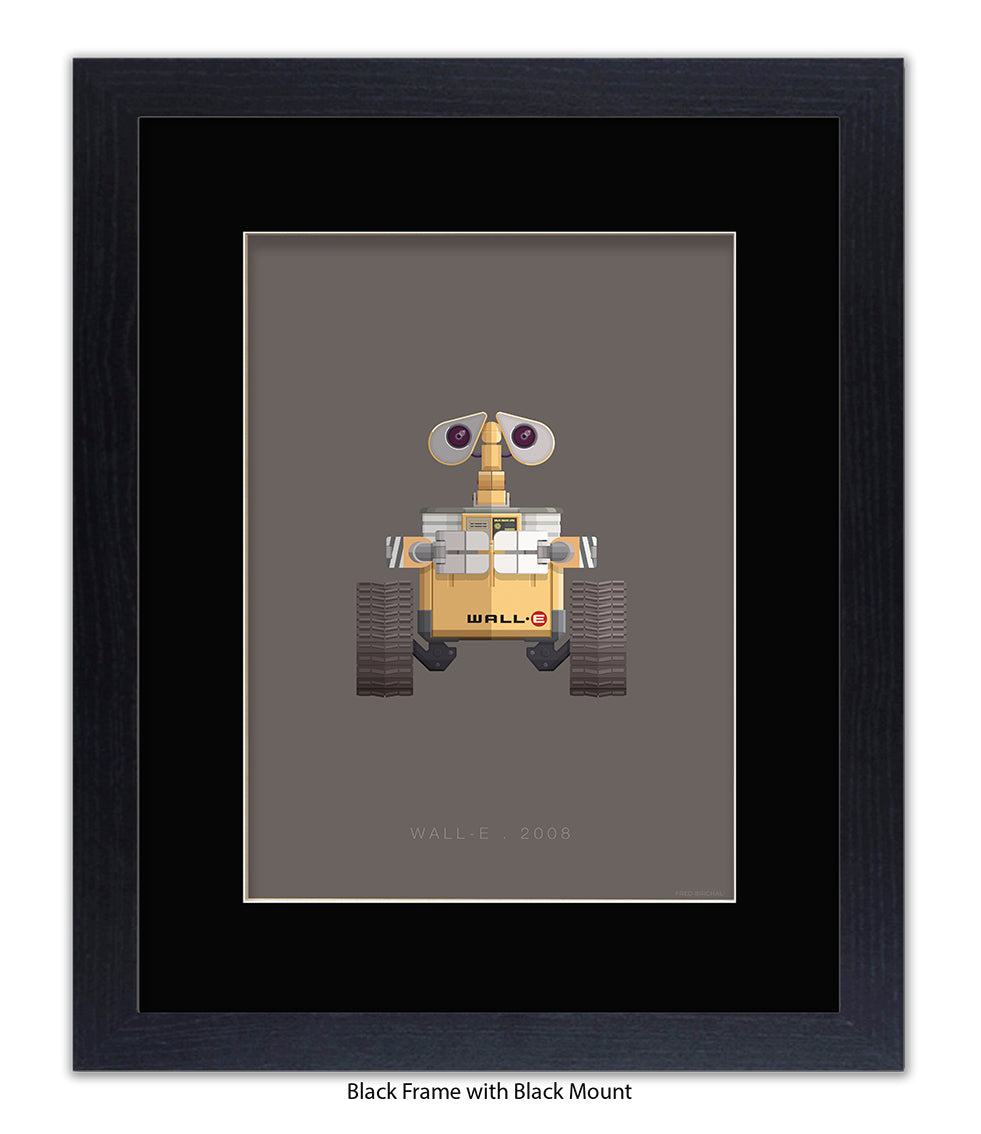 Wall E Tracks Fred Birchal Art Print