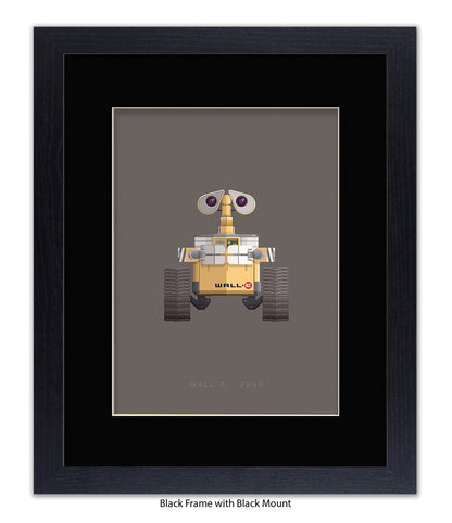 Wall E Tracks Fred Birchal Art Print