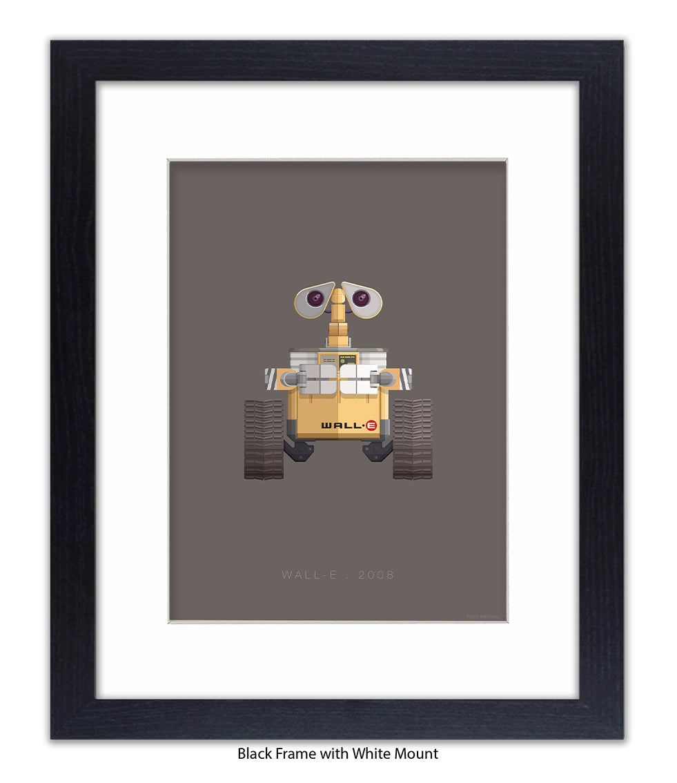 Wall E Tracks Fred Birchal Art Print