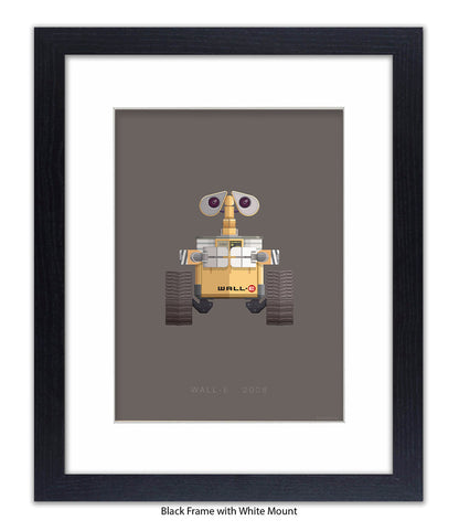Wall E Tracks Fred Birchal Art Print