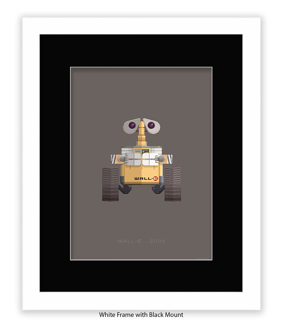 Wall E Tracks Fred Birchal Art Print