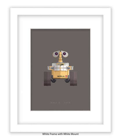 Wall E Tracks Fred Birchal Art Print