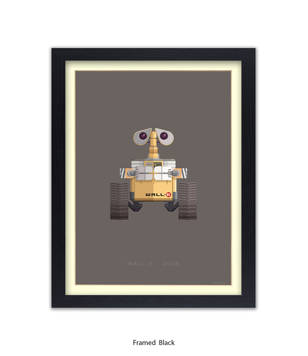 Wall E Tracks Fred Birchal Art Print