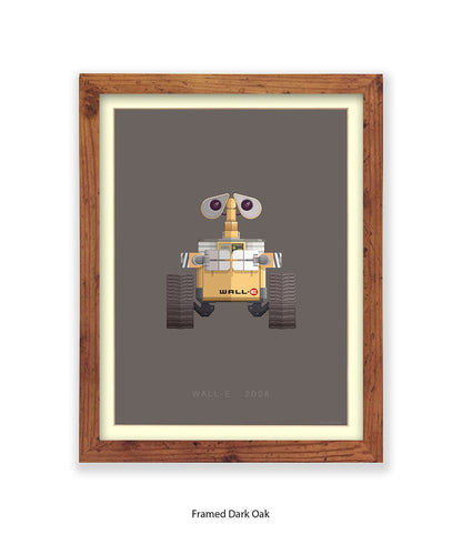 Wall E Tracks Fred Birchal Art Print