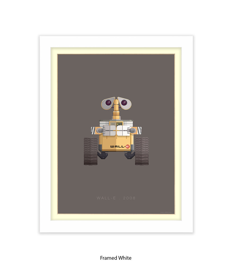 Wall E Tracks Fred Birchal Art Print