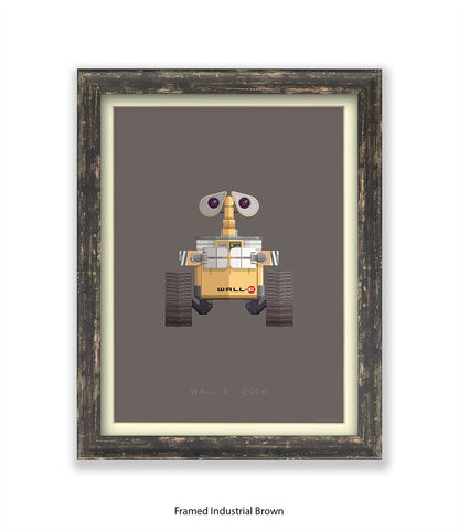 Wall E Tracks Fred Birchal Art Print