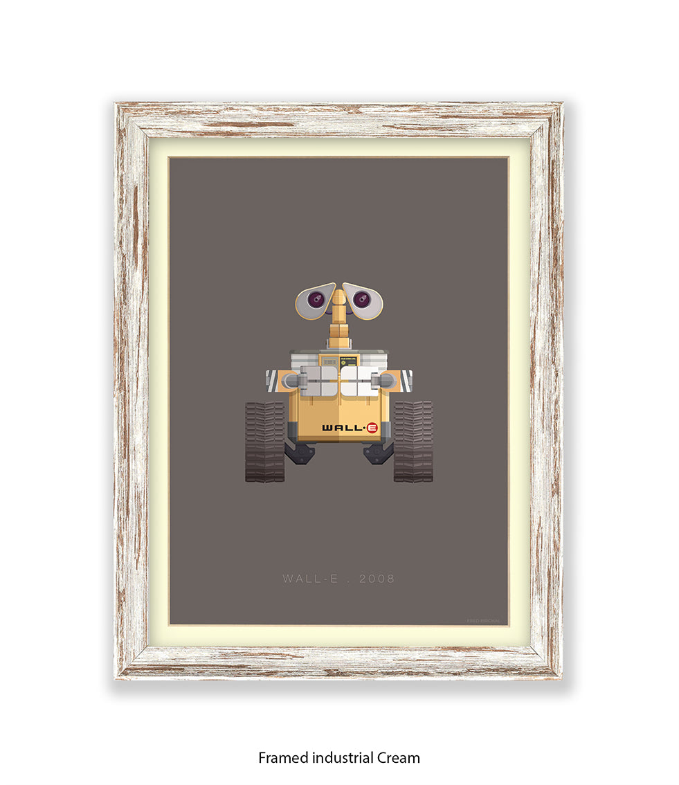 Wall E Tracks Fred Birchal Art Print
