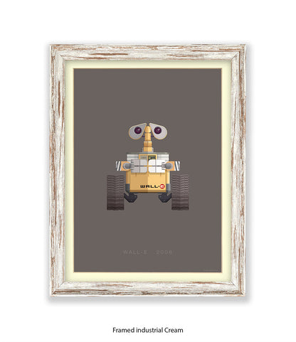 Wall E Tracks Fred Birchal Art Print