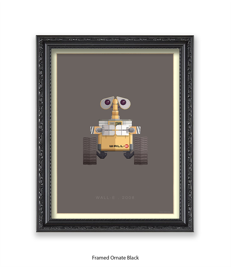 Wall E Tracks Fred Birchal Art Print
