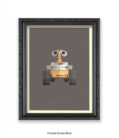 Wall E Tracks Fred Birchal Art Print