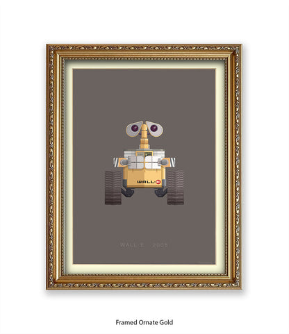 Wall E Tracks Fred Birchal Art Print