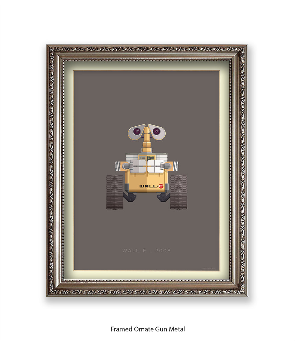 Wall E Tracks Fred Birchal Art Print
