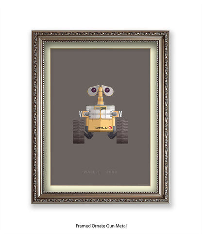 Wall E Tracks Fred Birchal Art Print