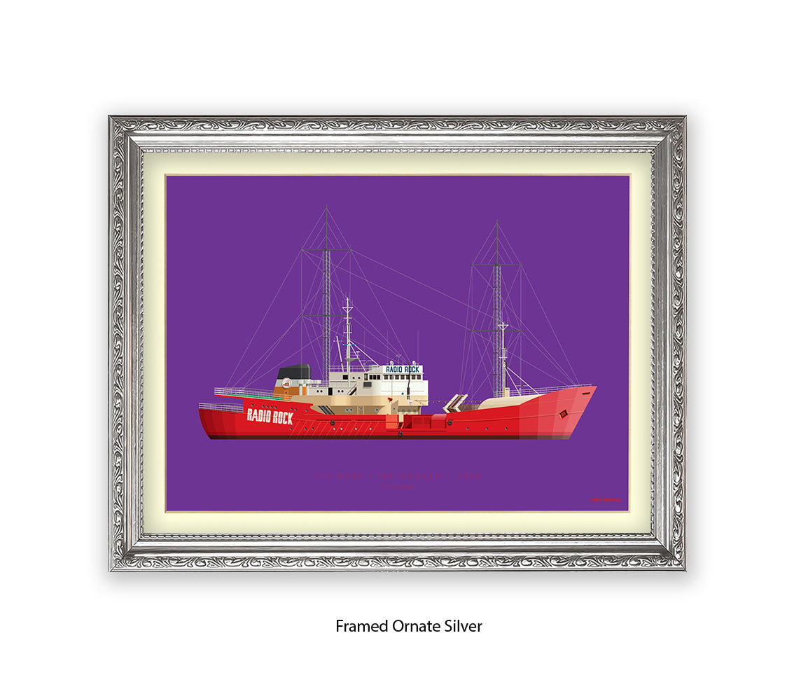 Boat That Rocked - Timor Challenger Fred Birchal Art Print