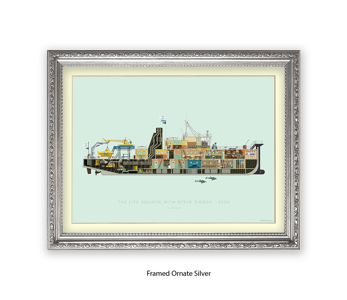 Life Aquatic With Steve Zissou - The Belafonte Fred Birchal Art Print