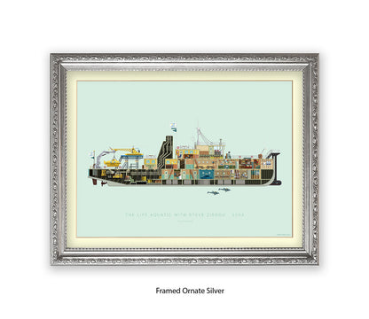 Life Aquatic With Steve Zissou - The Belafonte Fred Birchal Art Print
