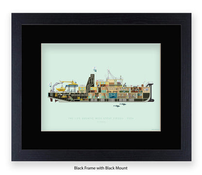 Life Aquatic With Steve Zissou - The Belafonte Fred Birchal Art Print
