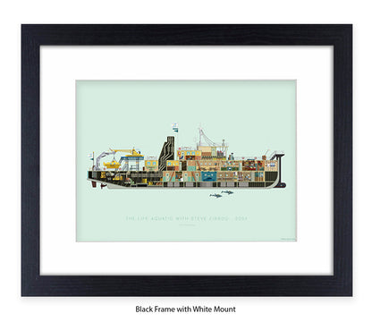 Life Aquatic With Steve Zissou - The Belafonte Fred Birchal Art Print