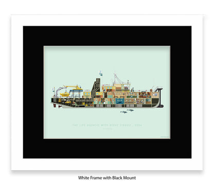 Life Aquatic With Steve Zissou - The Belafonte Fred Birchal Art Print
