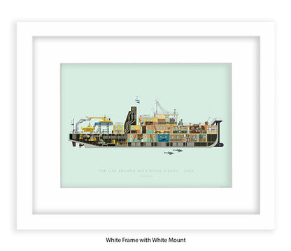 Life Aquatic With Steve Zissou - The Belafonte Fred Birchal Art Print