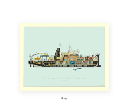 Life Aquatic With Steve Zissou - The Belafonte Fred Birchal Art Print