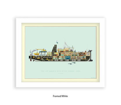 Life Aquatic With Steve Zissou - The Belafonte Fred Birchal Art Print