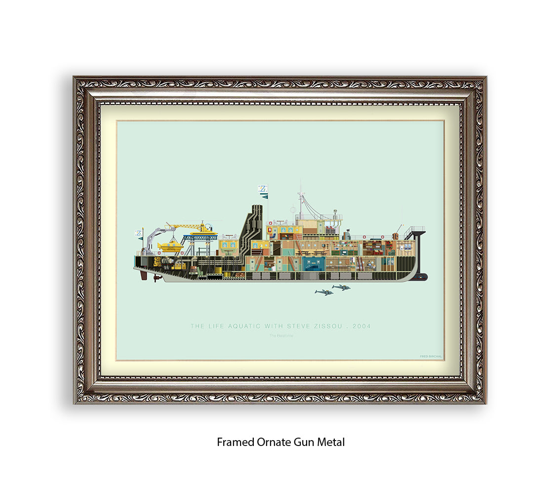 Life Aquatic With Steve Zissou - The Belafonte Fred Birchal Art Print